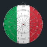 Italy Flag Dartboard<br><div class="desc">Italy Flag</div>
