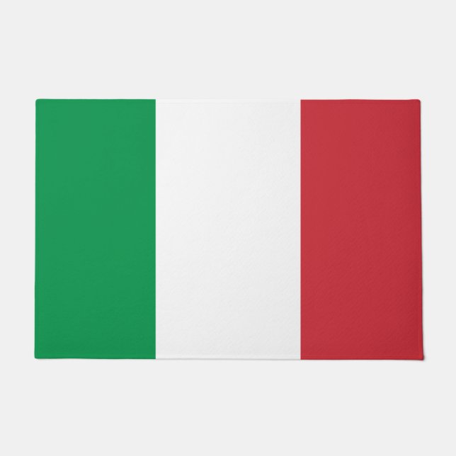 Italy flag doormat (Front)