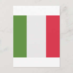 Italy Flag Emoji Twitter Postcard