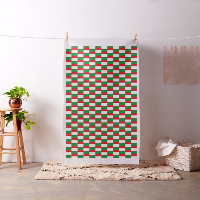 Italy Flag Fabric (In Situ)
