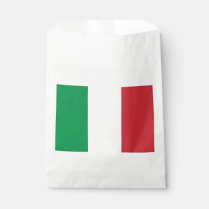 Italy Flag Favour Bags