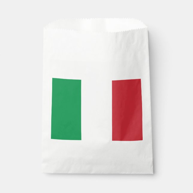 Italy Flag Favour Bags (Front)