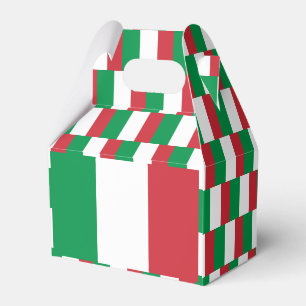 Italy Flag Favour Box