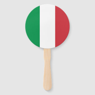 Italy Flag Hand Fan