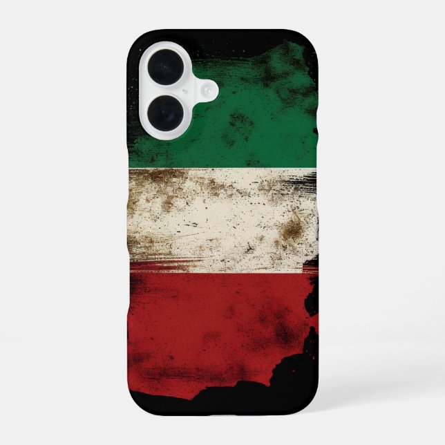 Italy Flag iPhone 16 Case (Back)