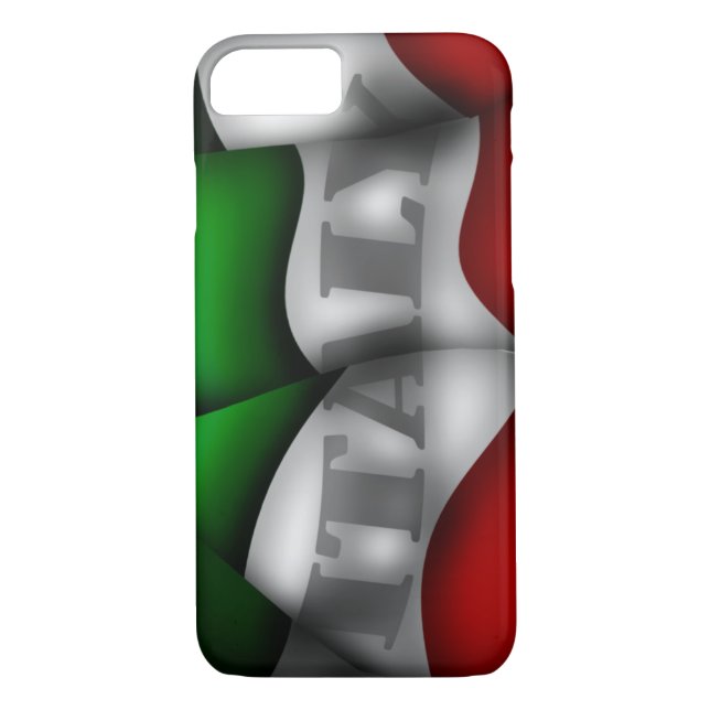 Italy Flag iPhone 7 Case (Back)