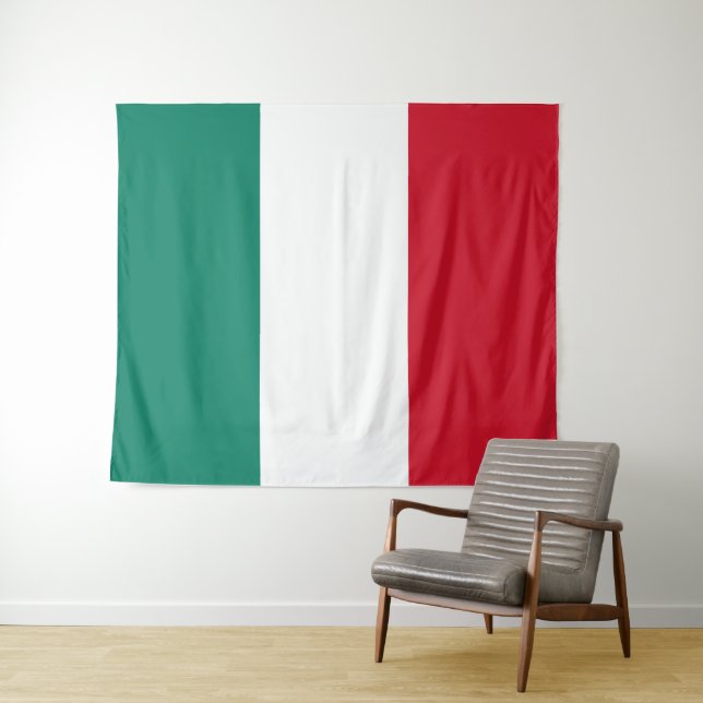 Italy flag Italia Italian Il Tricolore Tapestry (In Situ (Horizontal))