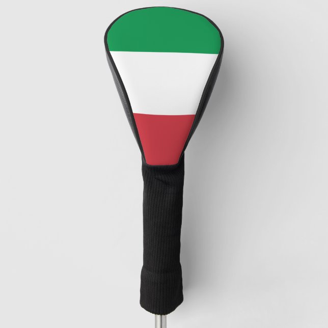 Italy Flag Italian Patriotic Golf Head Cover (Front)
