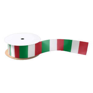Italy Flag Italian Patriotic Satin Ribbon