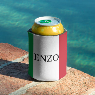 Italy Flag Italian Pride Europe Country Can Cooler