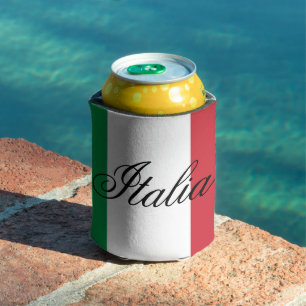 Italy Flag Italian Pride Europe Country Can Cooler