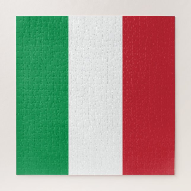Italy Flag Jigsaw Puzzle (Vertical)