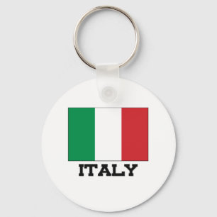 Italy Flag Key Ring