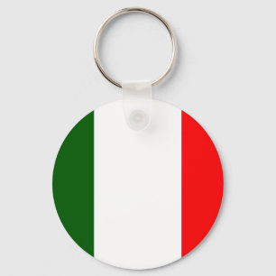 Italy Flag Key Ring