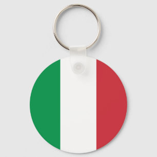 Italy Flag Key Ring
