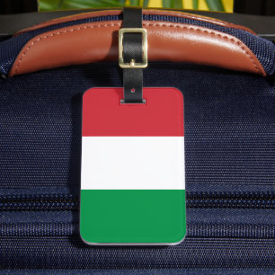 Italy Flag Luggage Tag