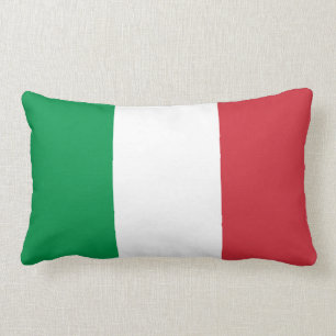 Italy Flag Lumbar Cushion