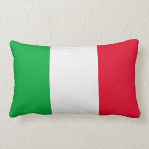 Italy Flag Lumbar Cushion