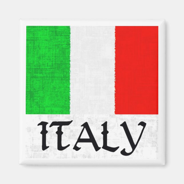ITALY FLAG MAGNET (Front)