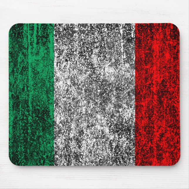 italy flag mouse mat (Front)