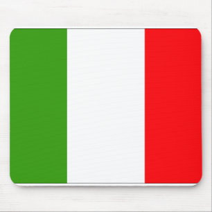 Italy flag mouse mat