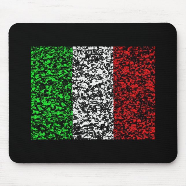 Italy - Flag Mouse Mat (Front)