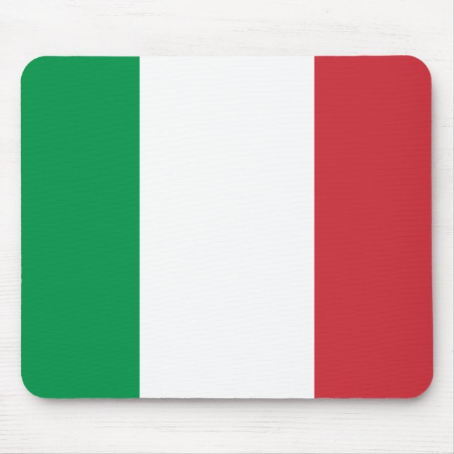 Italy flag mouse mat (Front)
