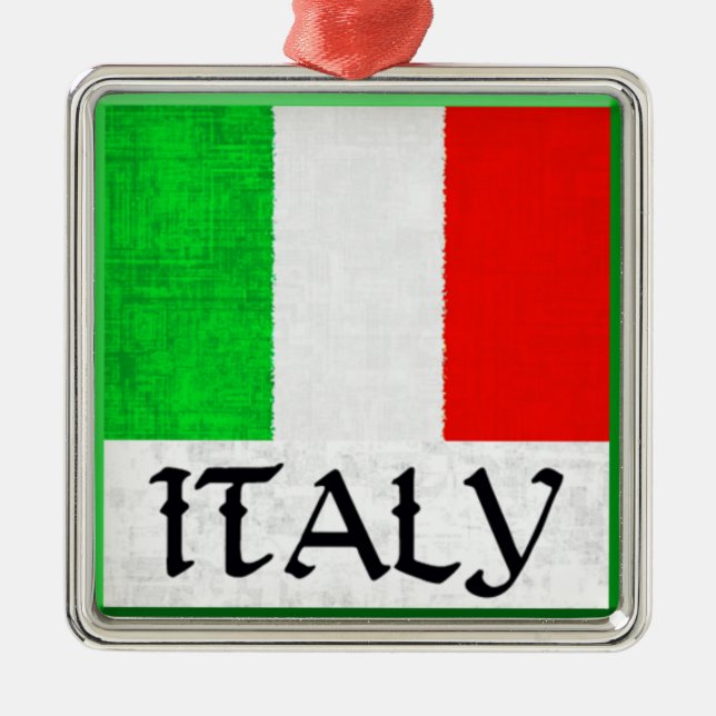 ITALY FLAG Ornament (Front)