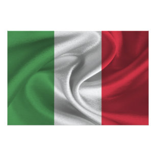 Italy Flag Photo Print