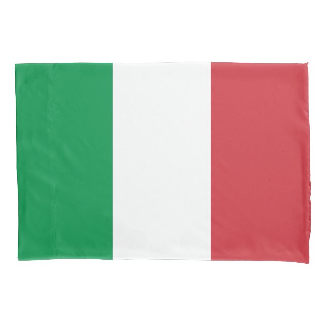 Italy Flag Pillowcase (Front)