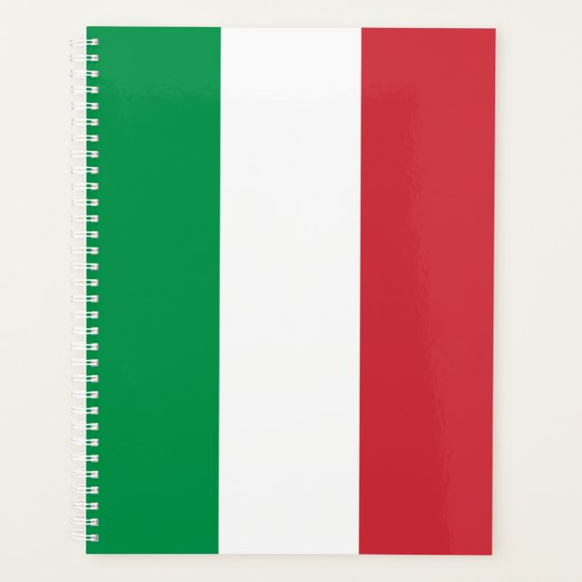 Italy Flag Planner (Front)