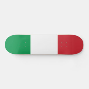 Italy Flag Skateboard