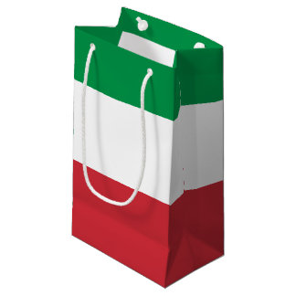 Italy flag small gift bag