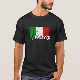 Italy Flag Soccer Fans Love Their Italian Football T-Shirt