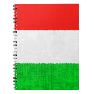 ITALY FLAG Spiral Notebook
