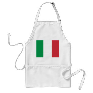 Italy flag standard apron