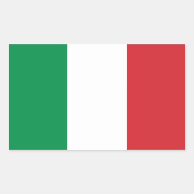 Italy Flag Sticker (Front)