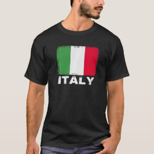 Italy Flag  Support Italian People Women Men T-Shirt
