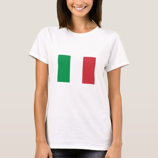 Italy Flag T-Shirt (Front)