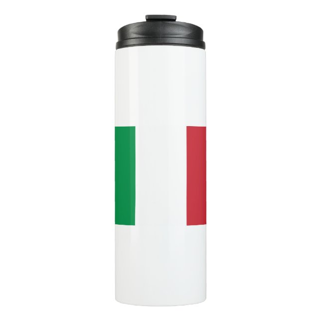 Italy Flag Thermal Tumbler (Front)