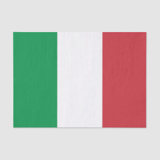 Italy Flag Tissue Paper