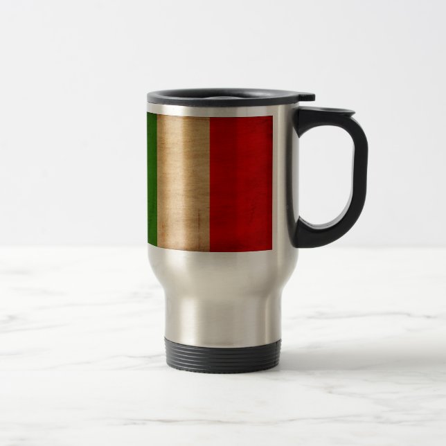 Italy Flag Travel Mug (Right)