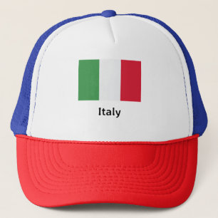 Italy Flag Trucker Hat