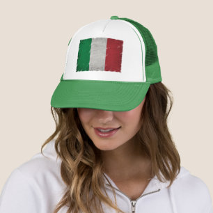 italy flag  trucker hat