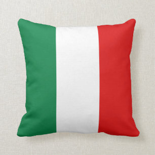 Italy Flag x Flag Pillow