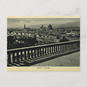 Italy, Florence, Firenze, 1908,Piazzale Michelange Postcard