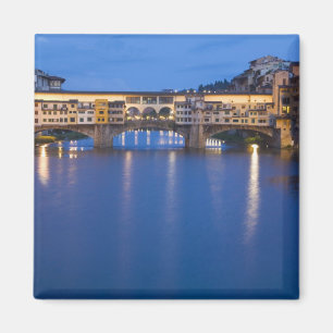Italy, Florence, Night Reflections in the Magnet