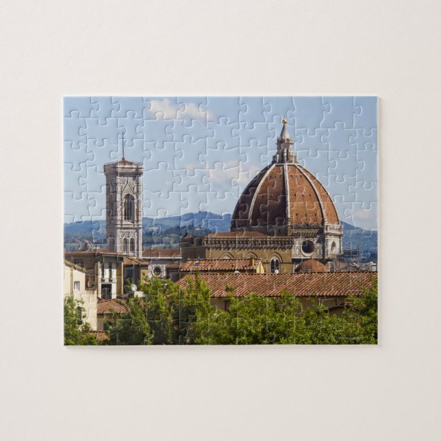 Italy, Florence, View of Florence Cathedral Jigsaw Puzzle (Horizontal)