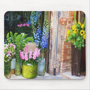 Italy -  Flower Market - SUNFLOWERS Mouse Mat