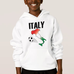 Italy Football Fan Map Boot Soccer Ball